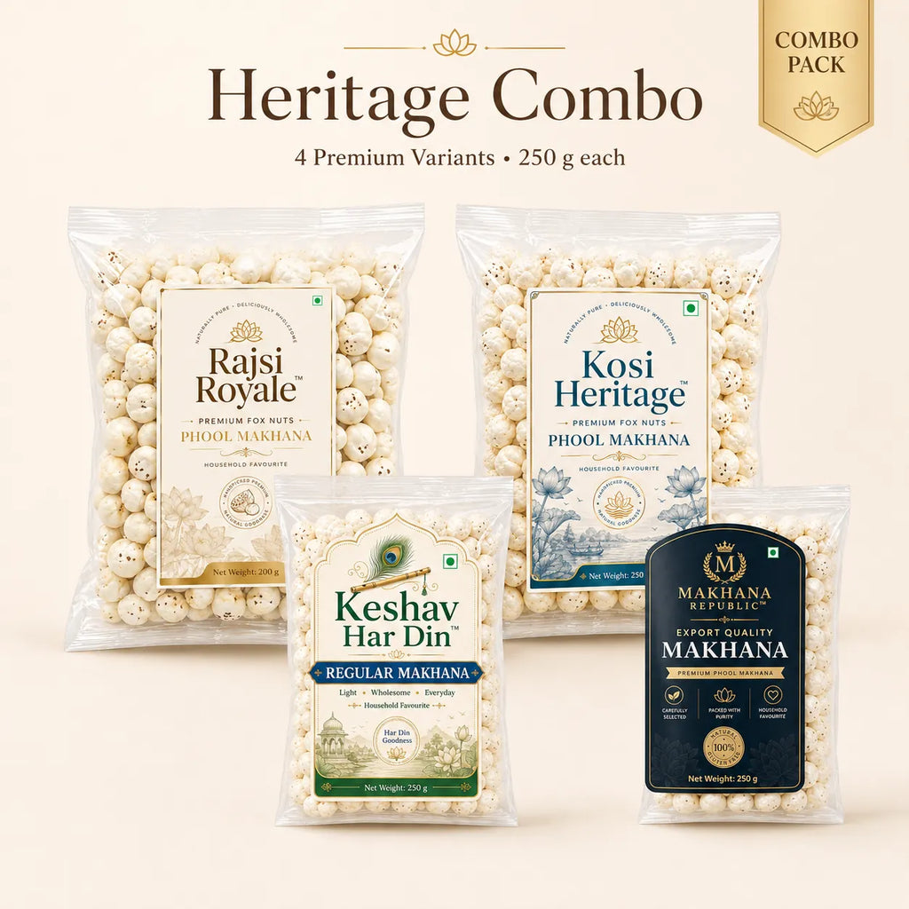 Heritage Combo – 4 Premium Makhana Variants