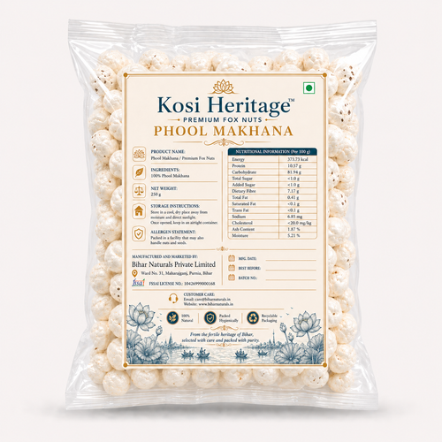 Kosi Heritage™ | Select 5+ Makhana