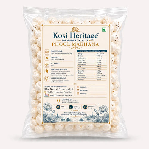 Kosi Heritage™ | Select 5+ Makhana